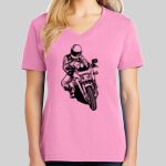 Ladies Core Cotton V Neck Tee Thumbnail