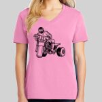 Ladies Core Cotton V Neck Tee Thumbnail