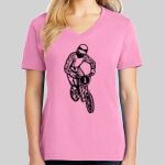 Ladies Core Cotton V Neck Tee Thumbnail