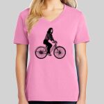 Ladies Core Cotton V Neck Tee Thumbnail