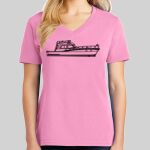 Ladies Core Cotton V Neck Tee Thumbnail