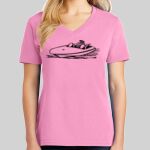 Ladies Core Cotton V Neck Tee Thumbnail