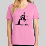 Ladies Core Cotton V Neck Tee Thumbnail