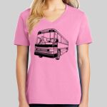 Ladies Core Cotton V Neck Tee Thumbnail