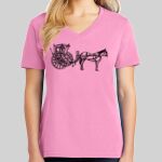 Ladies Core Cotton V Neck Tee Thumbnail