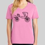 Ladies Core Cotton V Neck Tee Thumbnail