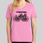 Ladies Core Cotton V Neck Tee Thumbnail