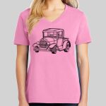 Ladies Core Cotton V Neck Tee Thumbnail