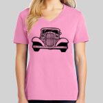 Ladies Core Cotton V Neck Tee Thumbnail