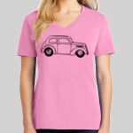 Ladies Core Cotton V Neck Tee Thumbnail