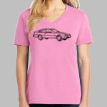 Ladies Core Cotton V Neck Tee Thumbnail