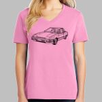 Ladies Core Cotton V Neck Tee Thumbnail