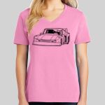 Ladies Core Cotton V Neck Tee Thumbnail