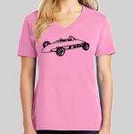 Ladies Core Cotton V Neck Tee Thumbnail