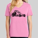 Ladies Core Cotton V Neck Tee Thumbnail