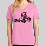 Ladies Core Cotton V Neck Tee Thumbnail