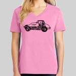 Ladies Core Cotton V Neck Tee Thumbnail