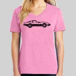 Ladies Core Cotton V Neck Tee Thumbnail