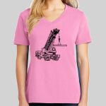 Ladies Core Cotton V Neck Tee Thumbnail