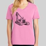 Ladies Core Cotton V Neck Tee Thumbnail