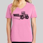 Ladies Core Cotton V Neck Tee Thumbnail