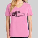 Ladies Core Cotton V Neck Tee Thumbnail