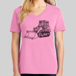 Ladies Core Cotton V Neck Tee Thumbnail