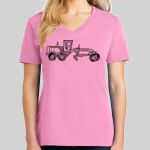 Ladies Core Cotton V Neck Tee Thumbnail