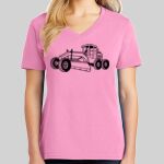 Ladies Core Cotton V Neck Tee Thumbnail