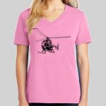 Ladies Core Cotton V Neck Tee Thumbnail