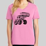 Ladies Core Cotton V Neck Tee Thumbnail