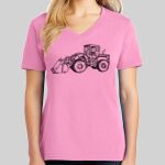 Ladies Core Cotton V Neck Tee Thumbnail