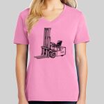 Ladies Core Cotton V Neck Tee Thumbnail