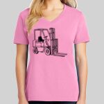 Ladies Core Cotton V Neck Tee Thumbnail