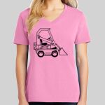 Ladies Core Cotton V Neck Tee Thumbnail