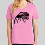 Ladies Core Cotton V Neck Tee Thumbnail