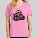 Ladies Core Cotton V Neck Tee Thumbnail