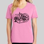 Ladies Core Cotton V Neck Tee Thumbnail