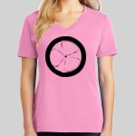 Ladies Core Cotton V Neck Tee Thumbnail