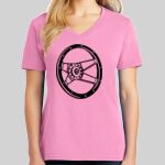 Ladies Core Cotton V Neck Tee Thumbnail