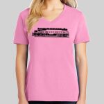 Ladies Core Cotton V Neck Tee Thumbnail