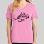 Ladies Core Cotton V Neck Tee Thumbnail