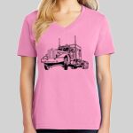 Ladies Core Cotton V Neck Tee Thumbnail