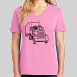 Ladies Core Cotton V Neck Tee Thumbnail