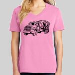 Ladies Core Cotton V Neck Tee Thumbnail