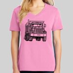 Ladies Core Cotton V Neck Tee Thumbnail