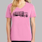 Ladies Core Cotton V Neck Tee Thumbnail