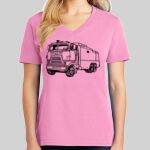 Ladies Core Cotton V Neck Tee Thumbnail