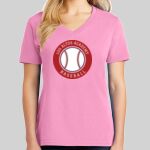 Ladies Core Cotton V Neck Tee Thumbnail