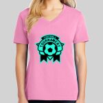 Ladies Core Cotton V Neck Tee Thumbnail
